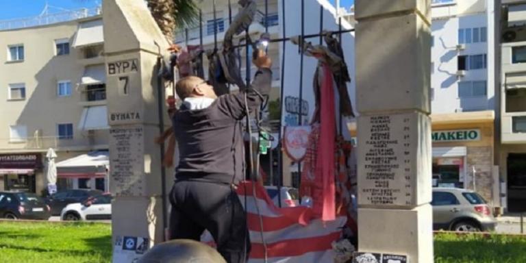 Αποκαταστάθηκε το Μνημείο των Θυμάτων της Θύρας 7