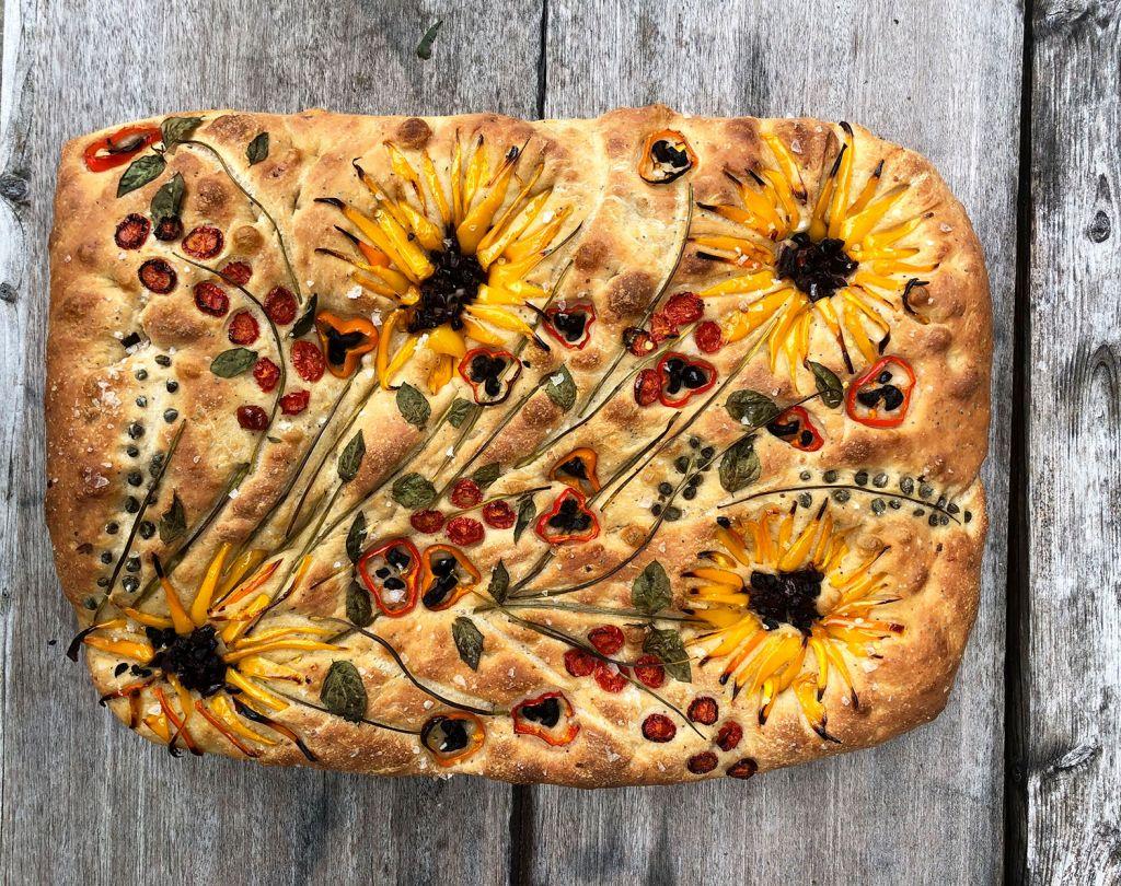 Garden Focaccia : Η viral τάση με έργα ζωγραφικής σε… ψωμί