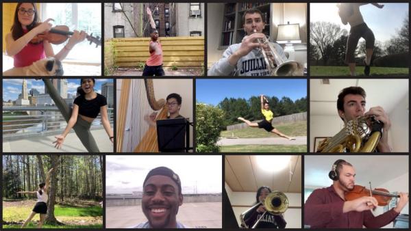 Εξαιρετική παρουσίαση του «Bolero» από τους σπουδαστές του Juilliard εν μέσω καραντίνας