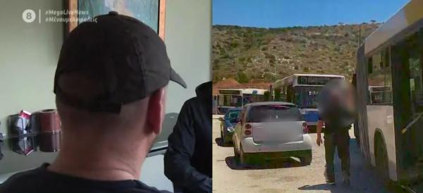 Οδηγός λεωφορείου καταγγέλλει στο MEGA τον άγριο ξυλοδαρμό του από τρεις άνδρες