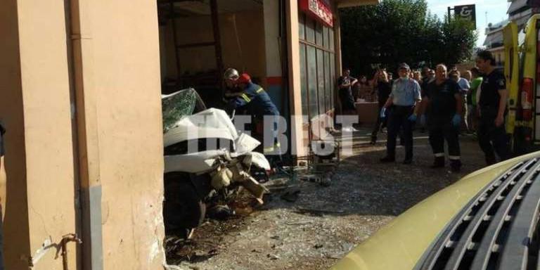 Πάτρα: Αυτοκίνητο «εισέβαλε» σε συνεργείο – Νεκρός ο οδηγός