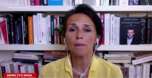 Η ευρωβουλευτής Χρ. Ζαχαροπούλου μιλά στο MEGA για την επιστροφή της στη μάχη του κοροναϊού