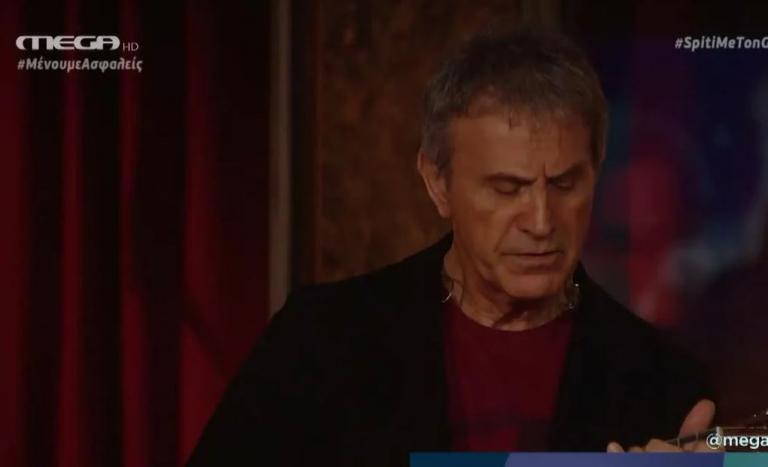 Συγκινητικές στιγμές στη συναυλία του Γ. Νταλάρα στο MEGA