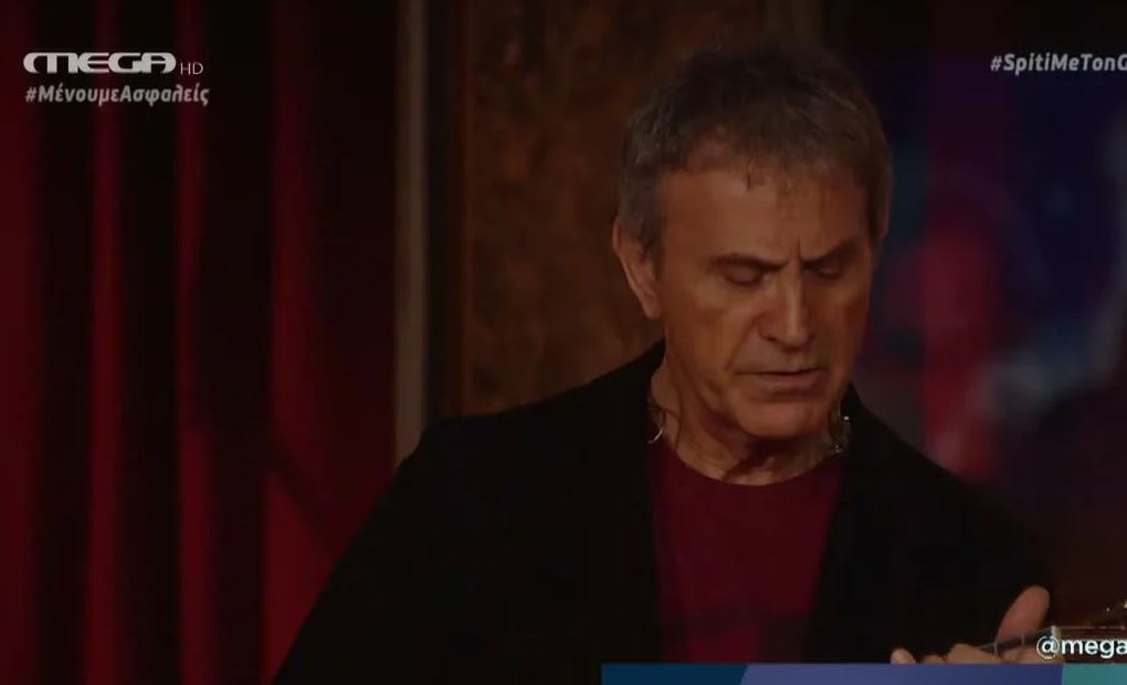 Συγκινητικές στιγμές στη συναυλία του Γ. Νταλάρα στο MEGA