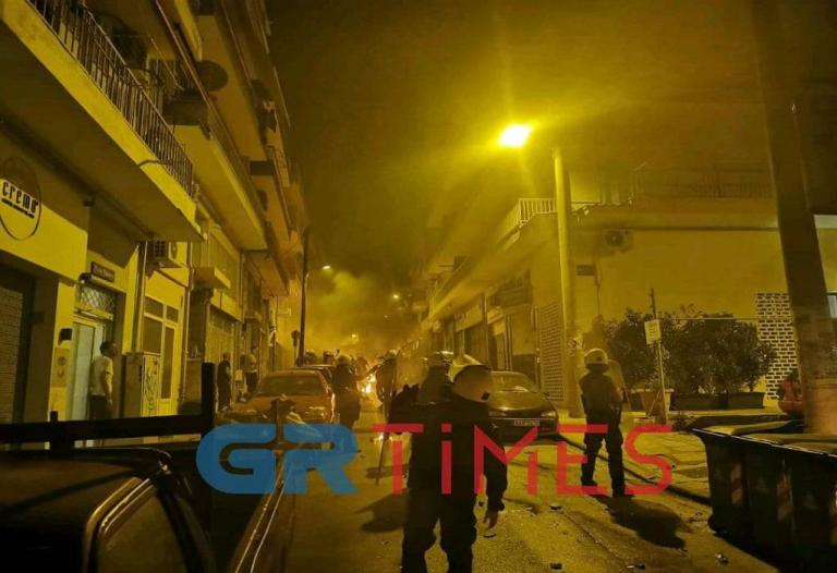 Ένταση στη Θεσσαλονίκη: Επεισόδια και μολότοφ κοντά στο τουρκικό προξενείο