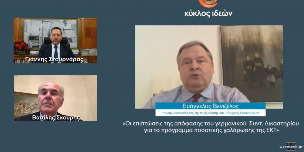 Κύκλος Ιδεών : Σοβαρές οι επιπτώσεις της απόφασης της Καρλσρούης σχετικά με το QE της ΕΚΤ