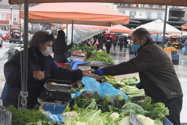 Κοροναϊός: Έτσι θα λειτουργούν οι λαϊκές αγορές έως το τέλος του μήνα