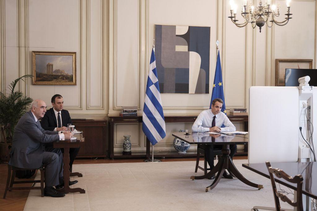 Τηλεδιάσκεψη Μητσοτάκη με ΕΛΚ για τα Δυτικά Βαλκάνια