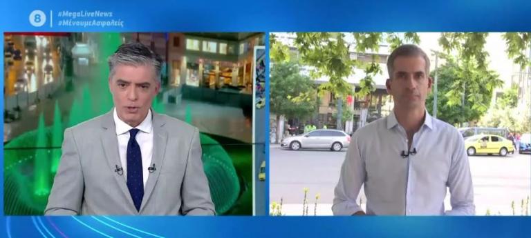 Ο Κ. Μπακογιάννης μιλάει στο MEGA για τον «Μεγάλο Περίπατο της Αθήνας»