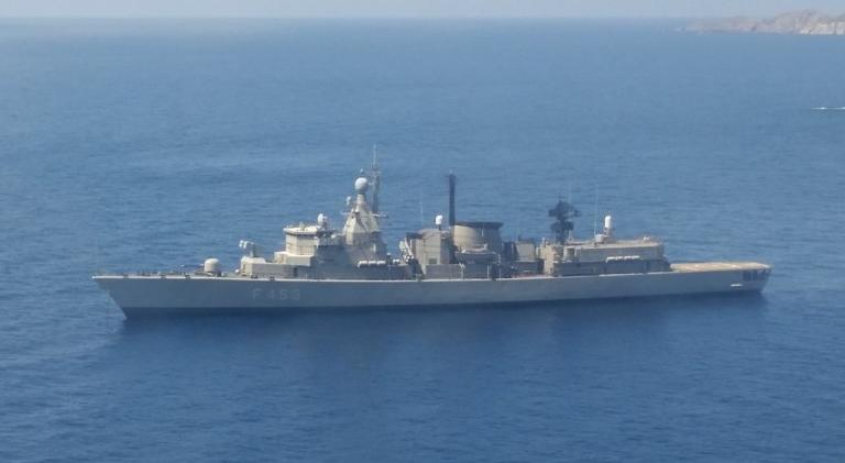 Συνεκπαίδευση Ελληνικού και Αμερικανικού Ναυτικού νότια της Κρήτης