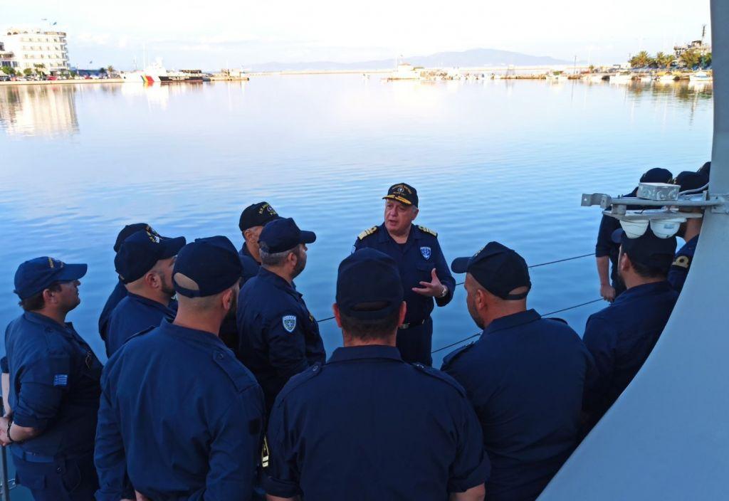 O Αρχηγός ΓΕΝ στους ακρίτες του Πολεμικού Ναυτικού στο Ανατολικό Αιγαίο
