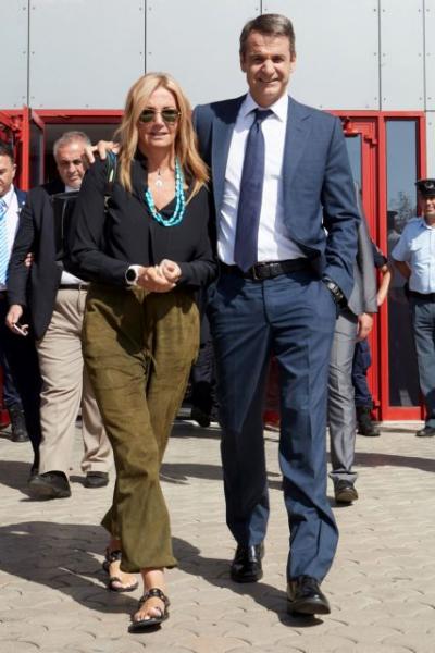 Στο Καστελόριζο η Μαρέβα Μητσοτάκη