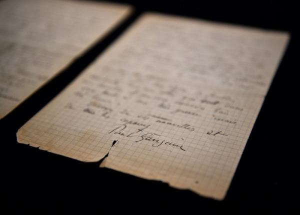 Ιδιόχειρη κοινή επιστολή Βαν Γκογκ και Γκογκέν πωλήθηκε για 210.600 ευρώ