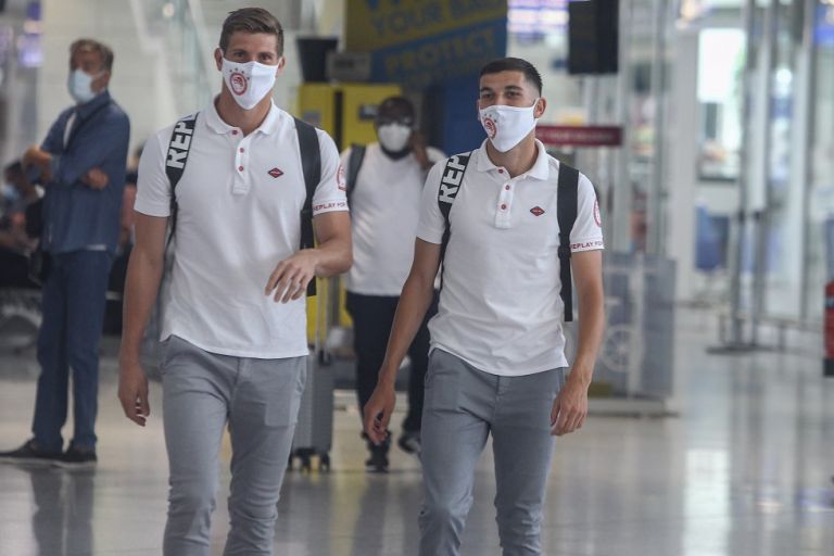 Ολυμπιακός: Με μάσκες το ταξίδι των ερυθρόλευκων στην Θεσσαλονίκη