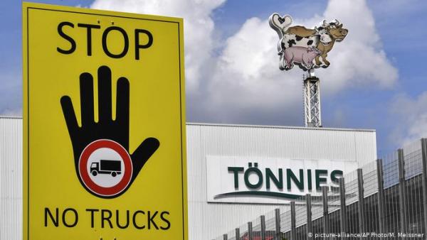 Πάνω από 1.330 κρούσματα Covid-19 στο σφαγείo Tönnies