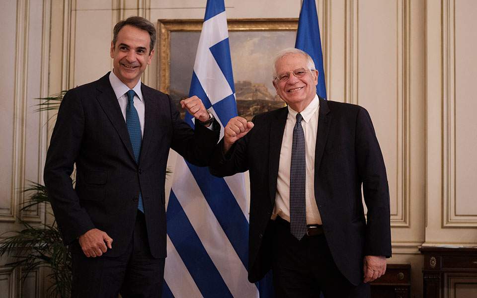 EU’s Borrell declares interest in Greece’s sovereignty, says EU, Greek borders common