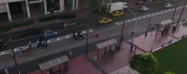 Ο «Μεγάλος Περίπατος» με το drone του MEGA