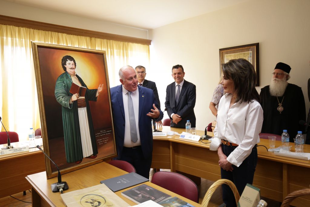 Η Επιτροπή του «Ελλάδα 2021» στο Βελεστίνο, γενέτειρα του Ρήγα Φεραίου