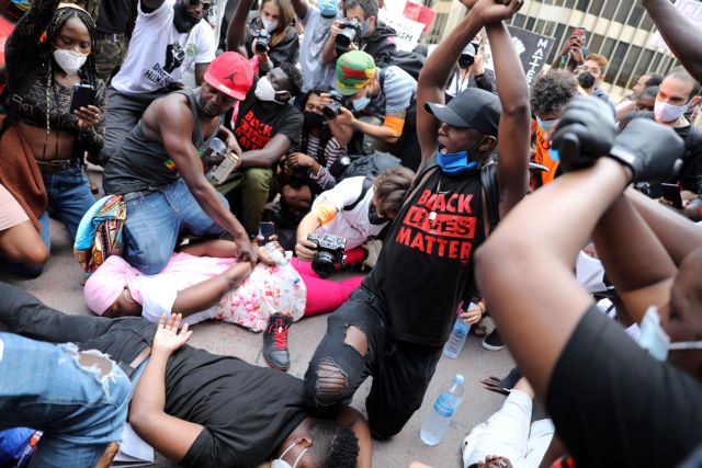 Τζορτζ Φλόιντ: Αντιρατσιστικές διαδηλώσεις σε Μαδρίτη και Βαρκελώνη