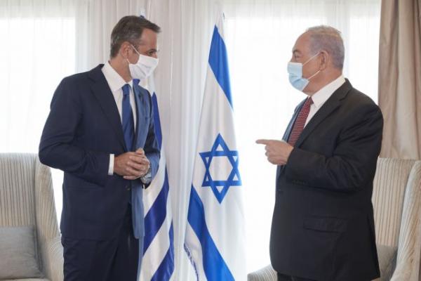 Σε εξέλιξη η συνάντηση Μητσοτάκη – Νετανιάχου