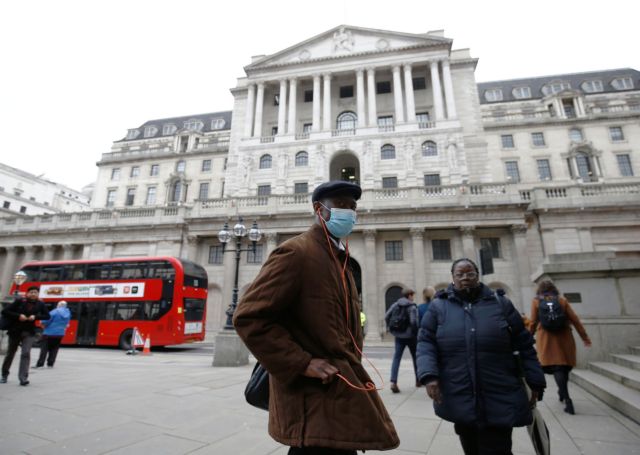 Τράπεζα της Αγγλίας : Ενισχύει κατά 100 δισ. λίρες το πρόγραμμα αγοράς ομολόγων
