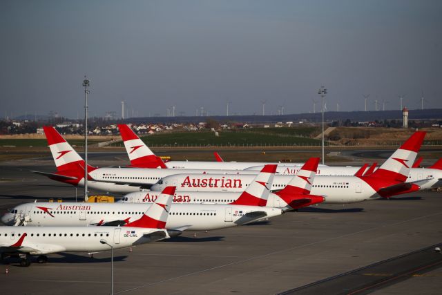 Austrian Airlines : Σε 450 εκατ. ευρώ εκτιμάται πως θα ανέρχεται η κρατική βοήθεια