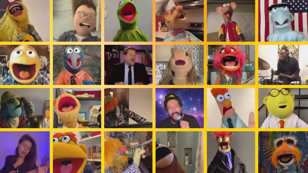 Ήρωες του Muppets Show ερμηνεύουν το «With a little help from my frieds» των Beatles