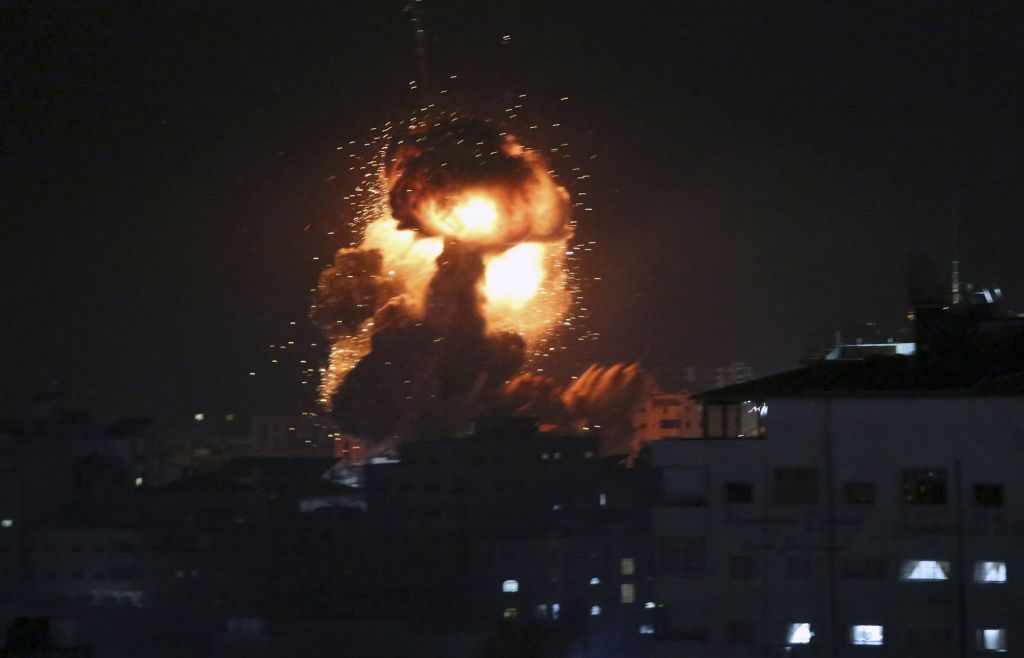 Λωρίδα της Γάζας : Ισραηλινά πλήγματα σε αντίποινα για εκτόξευση ρουκετών