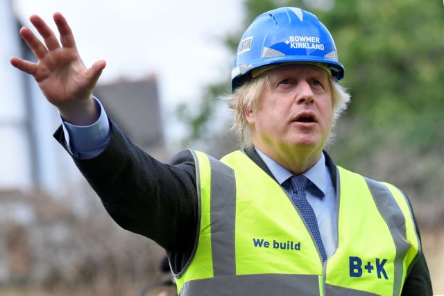 Το σχέδιο Τζόνσον για την ανάκαμψη της Βρετανίας : «Θα χτίσουμε, θα χτίσουμε, θα χτίσουμε»