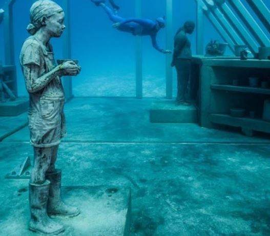 Μουσείο Υποβρύχιας Τέχνης στον κοραλλιογενή ύφαλο Great Barrier Reef της Αυστραλίας