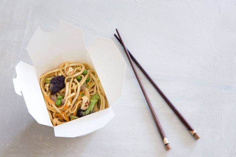 Noodles με λαχανικά