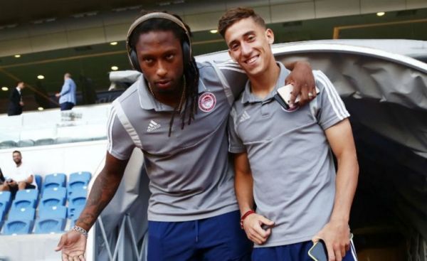 Ο εντυπωσιακός χορός των Σεμέδο και Τσιμίκα στα αποδυτήρια του ΟΑΚΑ