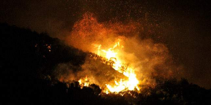 Τέταρτη πυρκαγιά μέσα σε λίγες ώρες κοντά στη ΒΙ.ΑΛ. της Χίου