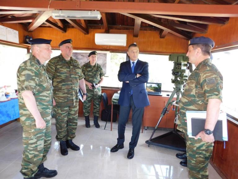 Επίσκεψη του Αλκιβιάδη Στεφανή σε μονάδες και φυλάκια του Έβρου – Επιθεώρηση των μέτρων επιτήρησης