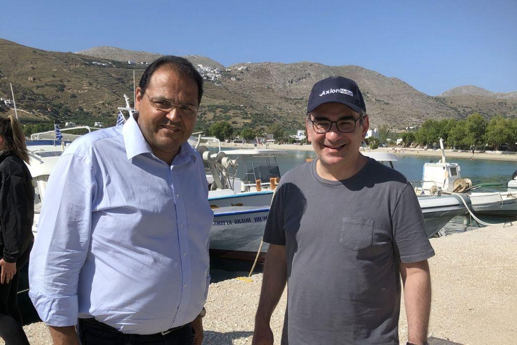 Τεστ αντισωμάτων από τις πλωτές ομάδες του ΕΟΔΥ στην Αμοργό