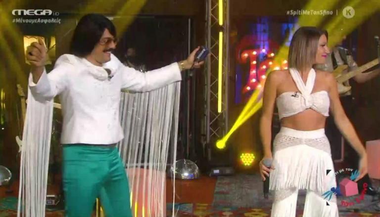 Τόνι Σφήνος: Χορός μέχρι τελικής πτώσεως στο πάρτι του MEGA