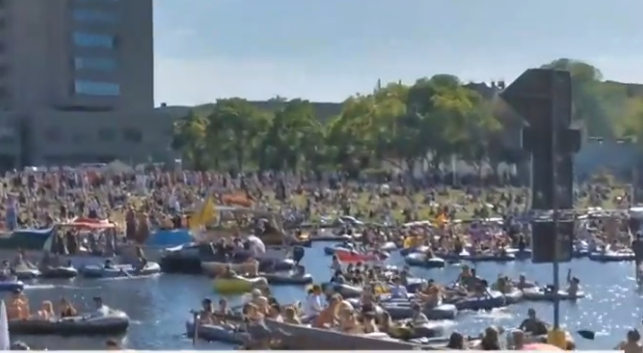 Γερμανία: Η αστυνομία «έπνιξε» πάρτι σε ποτάμι