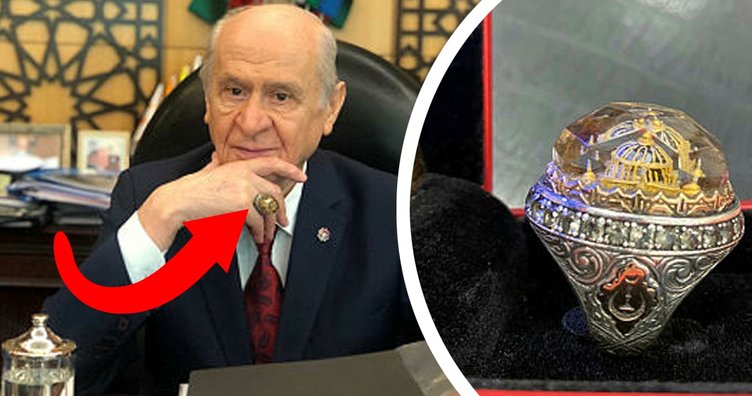 Ακραία πρόκληση Μπαχτσελί : Φορά δαχτυλίδι με την Αγία Σοφία