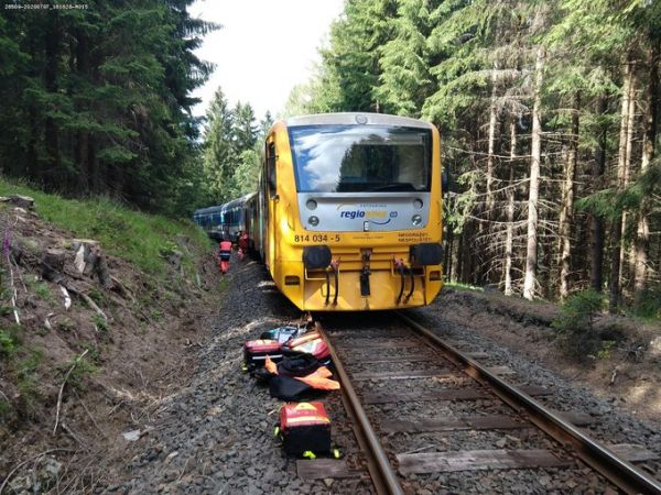 Τσεχία: Σύγκρουση τρένων με νεκρούς και τραυματίες [Εικόνες]