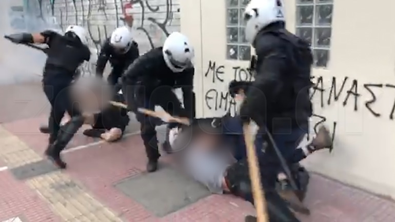 Συλληφθέντες στην ΑΣΟΕΕ: «Η κυβέρνηση ποινικοποιεί τον αντιφασισμό και τις διαδηλώσεις»