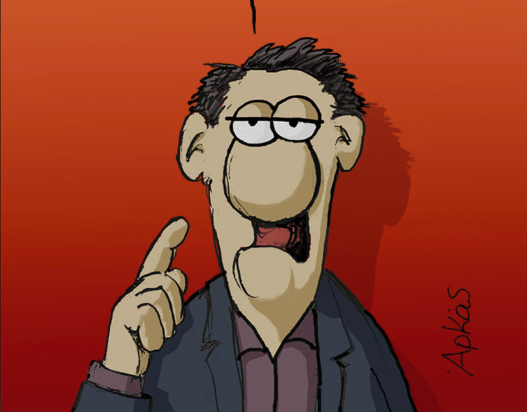 Επικό σκίτσο του Αρκά για τον κοροναϊό και… τη βλακεία