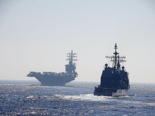 Εντυπωσιακές φωτογραφίες από την άσκηση «Αϊζενχάουερ» με δυνάμεις του Πολεμικού Ναυτικού