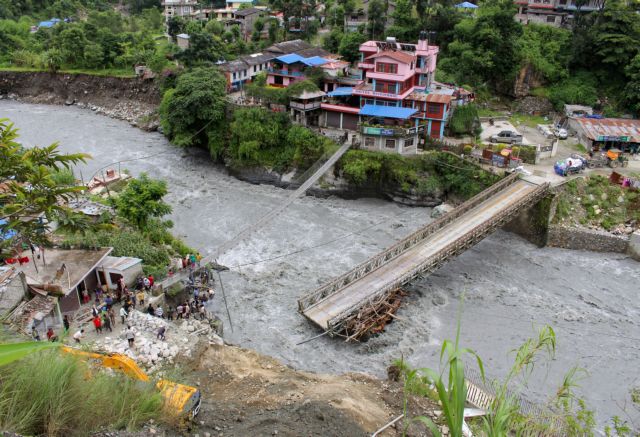 Νεπάλ: Τουλάχιστον 40 νεκροί από τις ισχυρές βροχοπτώσεις