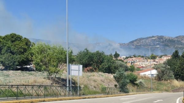 Μεγάλη πυρκαγιά στη Χίο