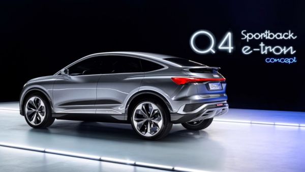 Audi Q4 Sportback e-tron concept: Στη δυναμική πλευρά της ηλεκτροκίνησης