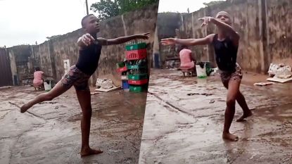 Ο 11χρονος από τη Νιγηρία που χορεύει ξυπόλητος μπαλέτο στη βροχή
