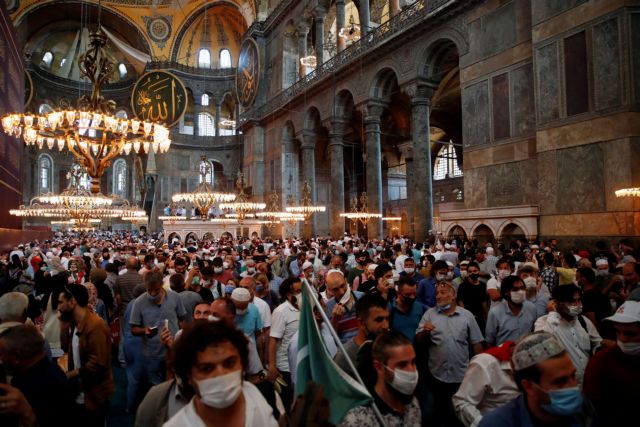 Αγία Σοφία : Τι λένε τα διεθνή ΜΜΕ για την φιέστα του Ερντογάν