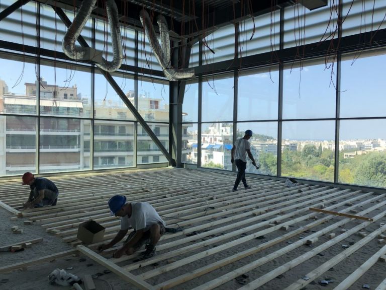 Οι πρώτες εικόνες από τη νέα Εθνική Πινακοθήκη – Αυτοψία της Λίνας Μενδώνη