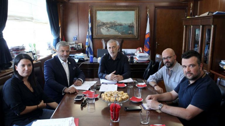 Συνάντηση Μώραλη – Πατούλη για τα μεγάλα έργα στον Πειραιά