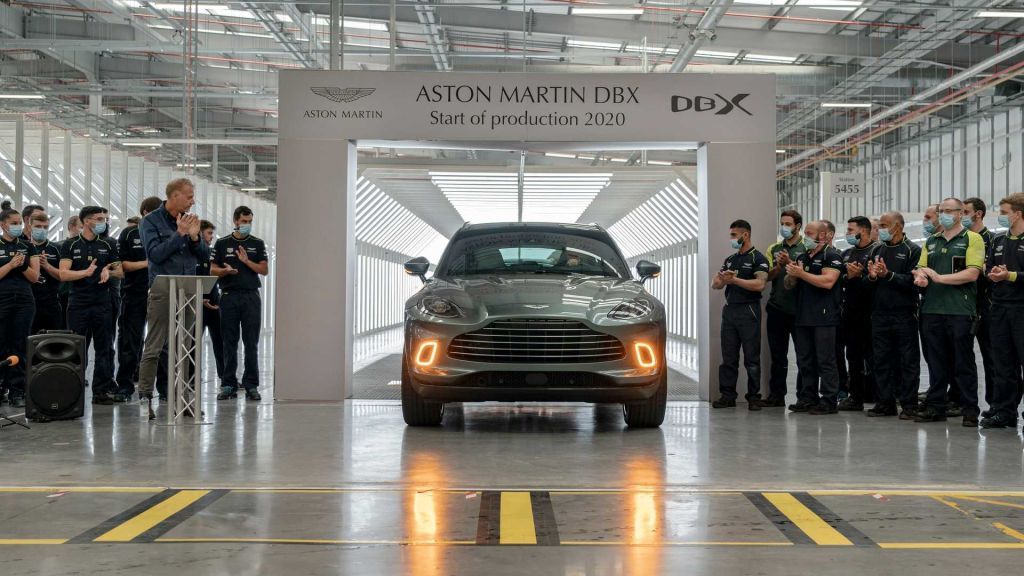 Εκκίνηση παραγωγής για την Aston Martin DBX